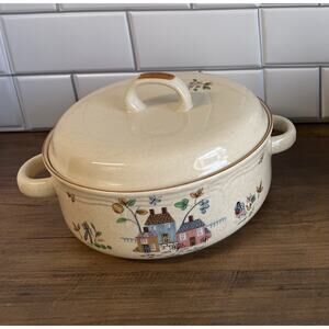 Vintage International Heartland Stoneware 1.5qt Casserole Dish - Grandmacore